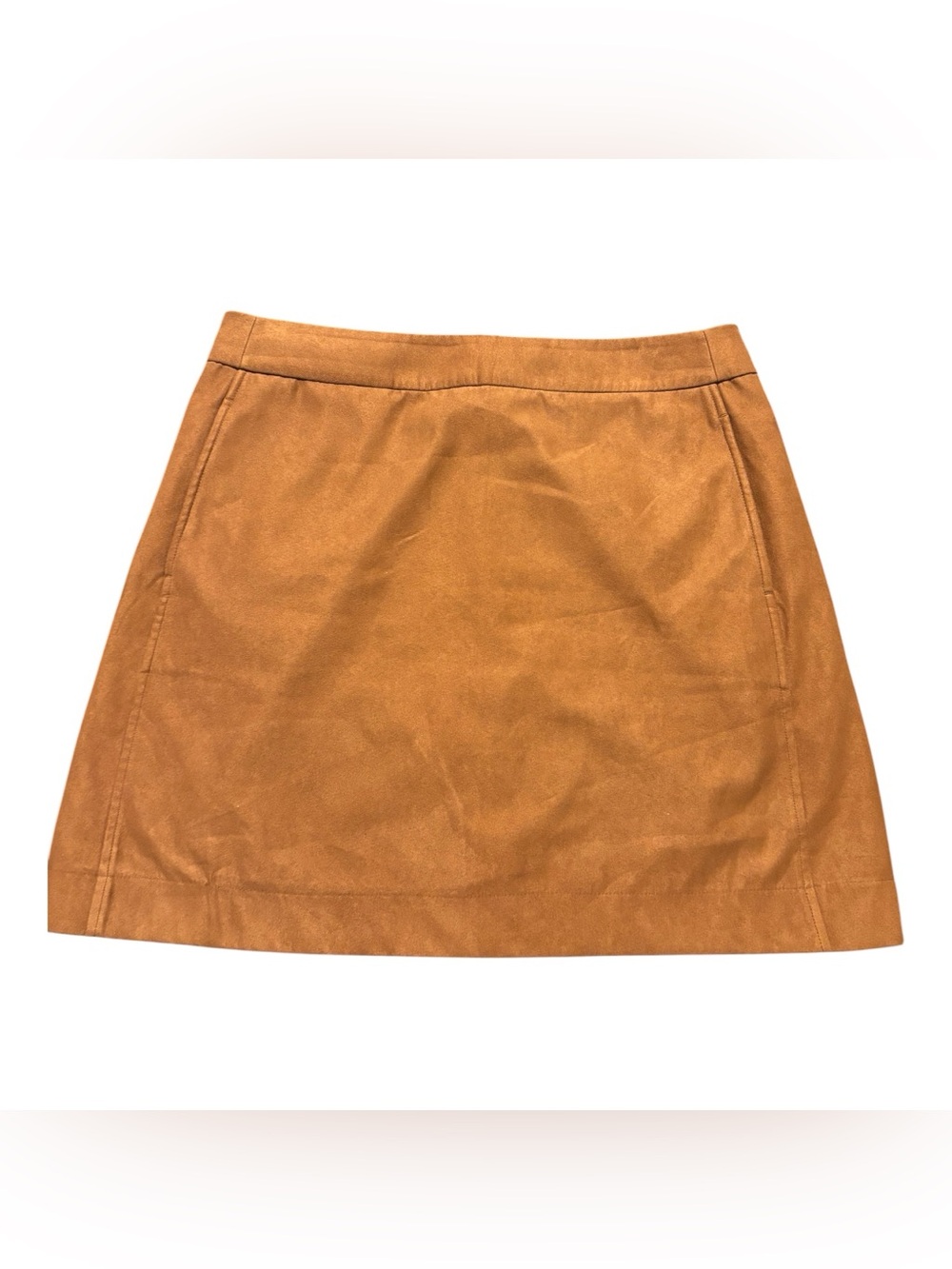 J. Crew Camel Suede Mini Skirt